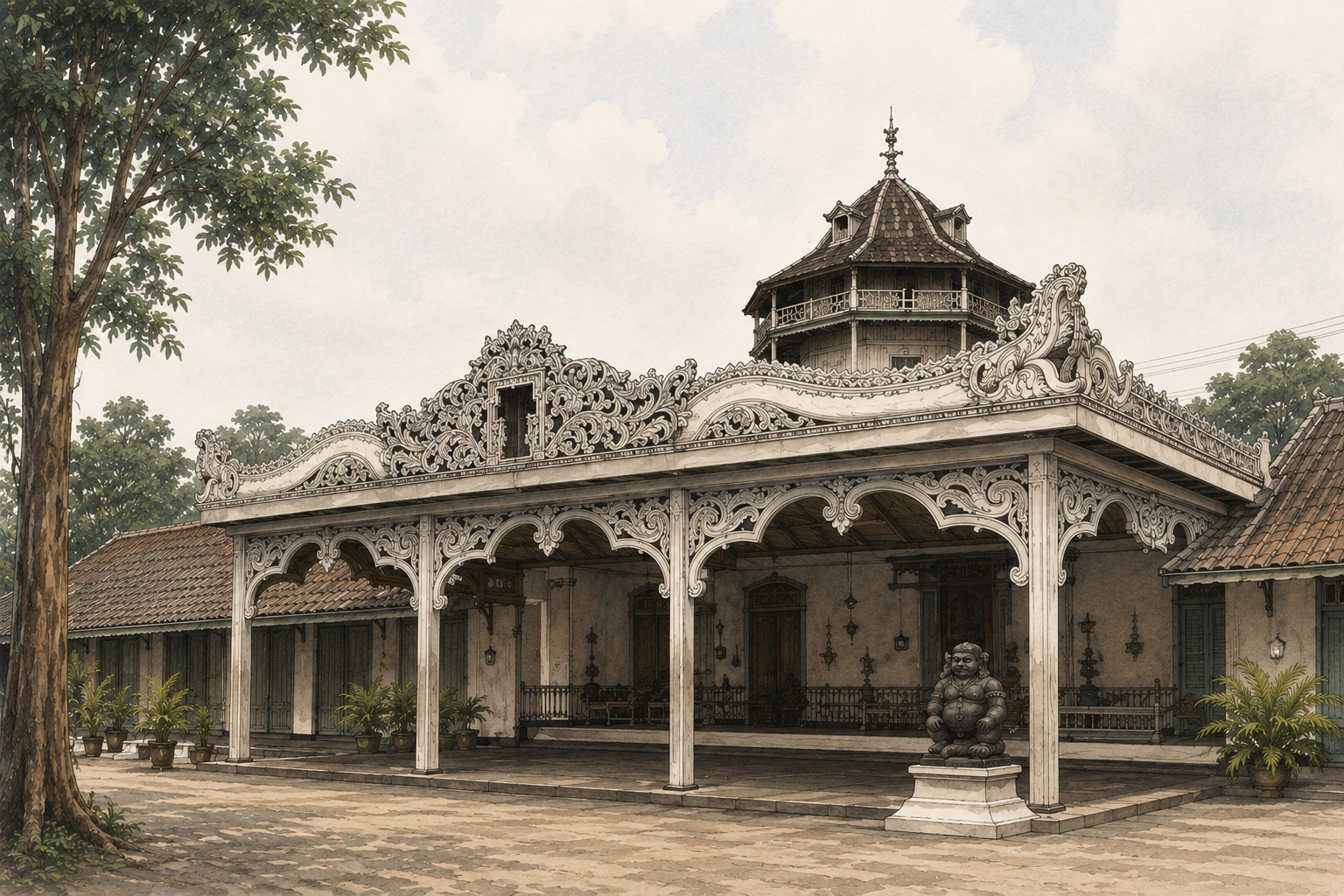 Detail Parang Barong